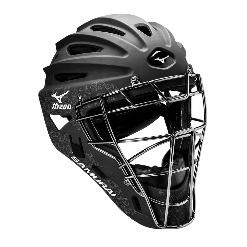 Womens Mizuno Samurai Fastpitch - G4 Softball Catcher’s Helmet Black Philippines (PWJZRO183)